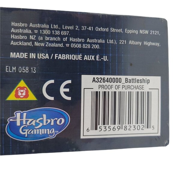 Hasbro Gaming Battleship Classic Naval Combat Game USA Made - Picture 7 of 7